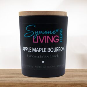 Apple Maple Bourbon Soy Candle by Symone Smith Living